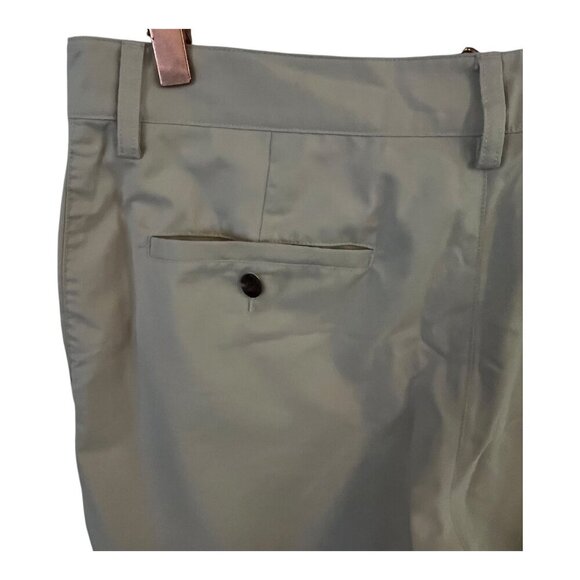 Adidas Golf Pants Mens ClimaLite Size 32x32 Beige Straight Leg ZIP Fly Golfing - Picture 8 of 9